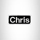 Chris Iron on Name Tag Patch for Motorcycle Biker Jacket and Vest NB146 - STURGIS MIDWEST INC.