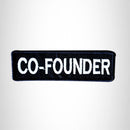 CO - FOUNDER Small Patch Iron on for Vest Jacket SB607 - STURGIS MIDWEST INC.