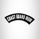 COAST GUARD MOM White on Black Top Rocker Patch for Biker Vest Jacket TR282 - STURGIS MIDWEST INC.