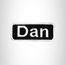 Dan Iron on Name Tag Patch for Motorcycle Biker Jacket and Vest NB149 - STURGIS MIDWEST INC.