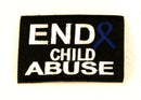 End Child Abuse Small Patch Sew on Iron on for Biker Vest SB828 - STURGIS MIDWEST INC.