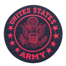 Flying Red White & Blue Stars and Stripes Eagle with P.O.W. - M.I.A - STURGIS MIDWEST INC.