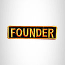 FOUNDER Small Patch Iron on for Vest Jacket SB603 - STURGIS MIDWEST INC.