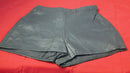 genuine leather shorts snap button and zipper size xsmall - STURGIS MIDWEST INC.
