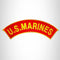 U.S Marines Patch Top Rocker For Jacket Vest Motorcycle Biker Marines Patches.