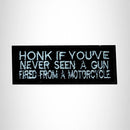 HONK IF YOU'VE NEVER SEEN Small Patch Iron on for Vest Jacket SB566 - STURGIS MIDWEST INC.