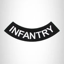 INFANTRY Iron on Bottom Rocker Patch for Motorcycle Biker Vest BR461 - STURGIS MIDWEST INC.