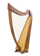 Irish Celtic Pedestal Harp 32 Strings Extra Strings & Tuning Lever Free Carrying case - STURGIS MIDWEST INC.