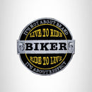 It's Not About Brand Small Patch for Vest Jacket SB533 - STURGIS MIDWEST INC.