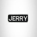 Jerry Iron on Name Tag Patch for Motorcycle Biker Jacket and Vest NB168 - STURGIS MIDWEST INC.