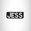 Jess Iron on Name Tag Patch for Motorcycle Biker Jacket and Vest NB169 - STURGIS MIDWEST INC.