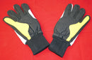 leather gloves yellow black and white size small - STURGIS MIDWEST INC.