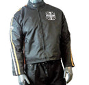 MOTORCYCLE All WEATHER chopper JACKET ORANGE CHEST SIZES 44 - STURGIS MIDWEST INC.