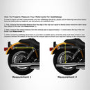 Motorcycle Detachable Saddlebag for Harley Davidson XLH Sportster 883 Hugger - STURGIS MIDWEST INC.
