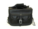 Motorcycle Detachable Saddlebag Set Zip off Closure on Lid Single Strap 2 Outside Pockets SAD102 - STURGIS MIDWEST INC.