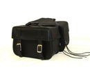 Motorcycle Detachable Saddlebag Zip off Velcro Closure on Lid Two Strap SAD103 - STURGIS MIDWEST INC.