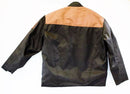 motorcycle kids jacket brown/black Usa mode motor usa classics size 12 - STURGIS MIDWEST INC.