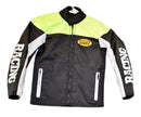motorcycle kids jacket green/black Usa mode motor usa classics size 12 - STURGIS MIDWEST INC.