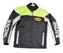 motorcycle kids jacket green/black Usa mode motor usa classics size 2 - STURGIS MIDWEST INC.