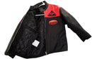motorcycle kids jacket red/black Usa mode motor usa classics size 10 - STURGIS MIDWEST INC.