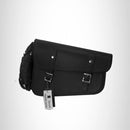 Motorcycle Solo Bag Brown Leather for Harley Softail SOL703 - STURGIS MIDWEST INC.