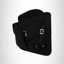 Motorcycle Solo Bag Left Side for Harley Dyna Black New SOL718 - STURGIS MIDWEST INC.