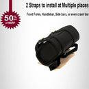 Motorcycle Tool Bag Black Synthetic Leather Water Resistant - STURGIS MIDWEST INC.