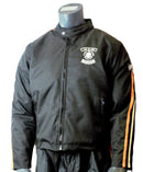 MOTORCYCLE WEATHER JACKET ORANGE ON BLACK LIVE TO RIDE CHEST SIZES 56 - STURGIS MIDWEST INC.