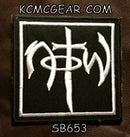 NOT OF THIS WORLD NOTW Small Patch Iron on for Vest Jacket SB653 - STURGIS MIDWEST INC.