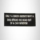 ONLY THE BIKER KNOWS Iron on Small Patch for Biker Vest SB928 - STURGIS MIDWEST INC.