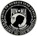 POW MIA you are not forgotten Iron on Center Patch for Biker Vest - STURGIS MIDWEST INC.