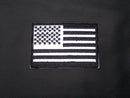 Reflective Small Patch US Flag Glow in Dark Black & White USA Flag New SB457 - STURGIS MIDWEST INC.