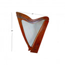 Musical Instruments 27 Stringss Lever Celtic Irish Harp