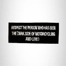 RESPECT THE PERSON Iron on Small Patch for Biker Vest SB923 - STURGIS MIDWEST INC.