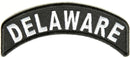 Delaware Rocker Patch Small Embroidered Motorcycle NEW Biker Vest Patch-STURGIS MIDWEST INC.