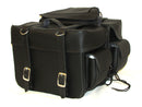 Saddlebag Zip off with End Pocket Two Strap Quick Release Buckles SAD101-STURGIS MIDWEST INC.