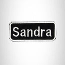 Sandra Iron on Name Tag Patch for Biker Jacket and Vest NB137 - STURGIS MIDWEST INC.