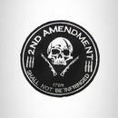 Small Patch 2nd Amendment 1789 Iron on for Biker Vest SB1014 - STURGIS MIDWEST INC.