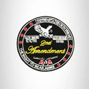 Small Patch United States Gun Permit Second Amendment Iron on for Biker Vest SB915 - STURGIS MIDWEST INC.