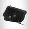 Motorcycle Solo Bag for Harley Davidson Sportster Black Synthetic Leather SOL711
