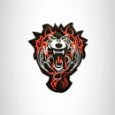 TERRIBLE WOLF Small Patch Iron on for Vest Jacket SB619 - STURGIS MIDWEST INC.