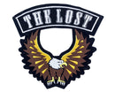 THE LOST EAGLE White Brown and Yellow on Black Center Patch for Vest Jacket - STURGIS MIDWEST INC.