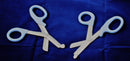 Trauma Shears light blue Durable Coated Stainless Steel Bandage Scissors - STURGIS MIDWEST INC.