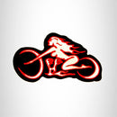 Tribal Style Female Motorcycle Small Patch Iron on for Biker Vest SB825 - STURGIS MIDWEST INC.