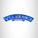 U.S AIR FORCE RETIRED Iron on Top Rocker Patch for Biker Vest Jacket TR276 - STURGIS MIDWEST INC.
