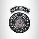 U.S Army Desert Storm Vet 2 Patches Set Sew on for Vest Jacket - STURGIS MIDWEST INC.