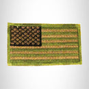 U.S Flag Green Brown and Black Small Patch Iron on for Biker Vest SB791 - STURGIS MIDWEST INC.