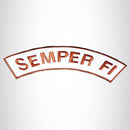 U.S MARINES CORPS SEMPER FI Iron on Top Rocker Patch for Biker Vest Jacket - STURGIS MIDWEST INC.