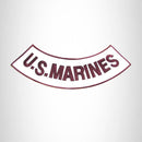 U.S.MARINES Iron on Bottom Rocker Patch for Motorcycle Biker Vest BR463 - STURGIS MIDWEST INC.