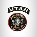 UTAH Defend Your Rights the 2nd Amendment 2 Patches Set for Vest Jacket - STURGIS MIDWEST INC.
